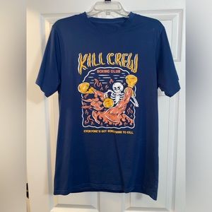 Men’s Blue Kill Crew T-Shirt